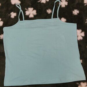 Light Blue Cropped Cami